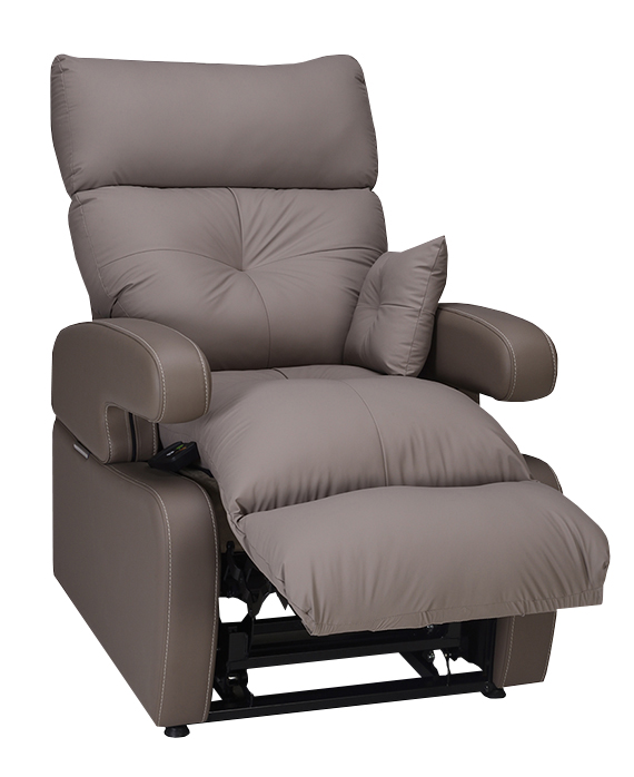 Aged Care Recliner Cocoon Lift Chair Single Power Generation 2, side view