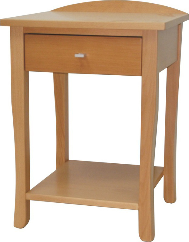 Lakeland 1 Drawer Bedside Bedroom Furniture