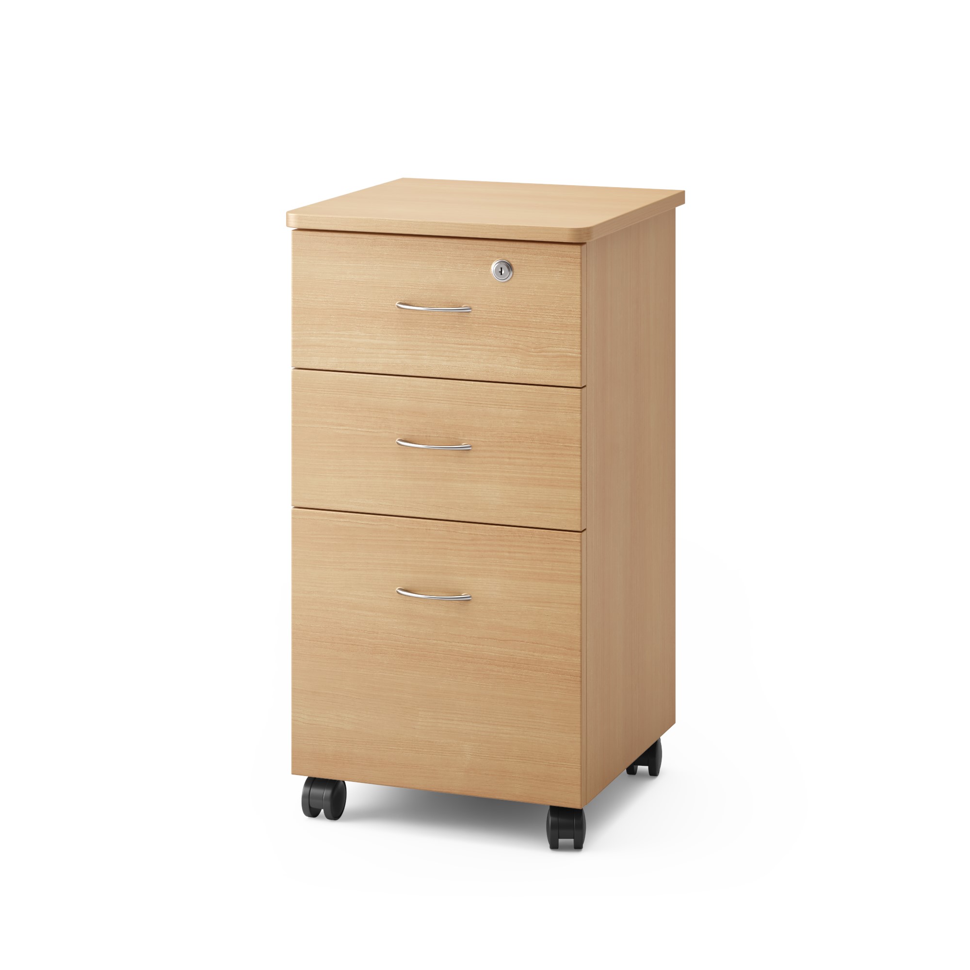 3 drawer bedside locker