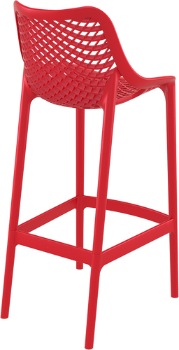 Hospitality Outdoor Air Bar Stool Red