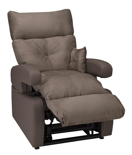 Medical Patient Cocoon Lift Recliner Chair, Single Power, Generation 2, side view