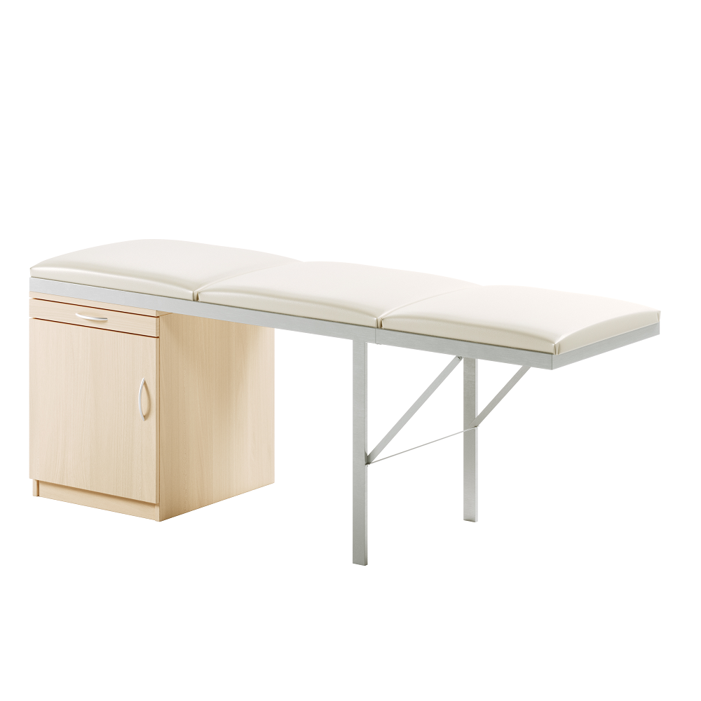 ACM13S - Medistar 3 Section Treatment Table - Fixed Height