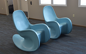 Challenging Seating RockSmart Rocking Chair, in room setting